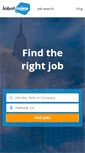 Mobile Screenshot of jobofmine.com